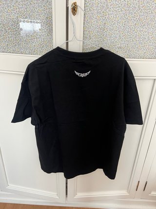 Camiseta Zadig & Voltaire Negra con Detalles