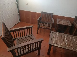 Conjunto Muebles Exterior Madera Teka