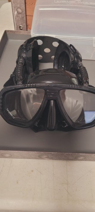 Mascara de buceo IST PRO EAR Negra