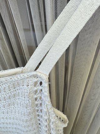 Vestido blanco de crochet