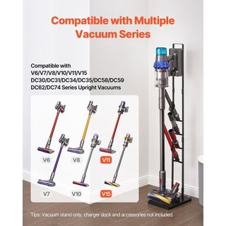 Vacuum Stand, Compatible With Dyson V6 V7 V8 V10 V11 V15,