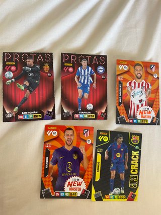Panini Adrenalyn XL Protas y New Master