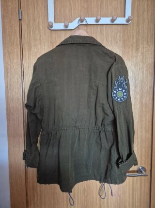 Parka verde militar