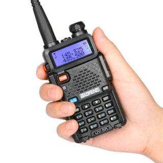2x Walkie-Talkie Radio Portatile Baofeng UV-5R