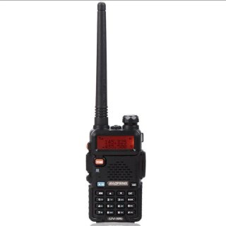 2x Walkie-Talkie Radio Portatile Baofeng UV-5R