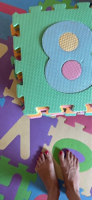 Alfombra Puzzle Multicolor Infantil
