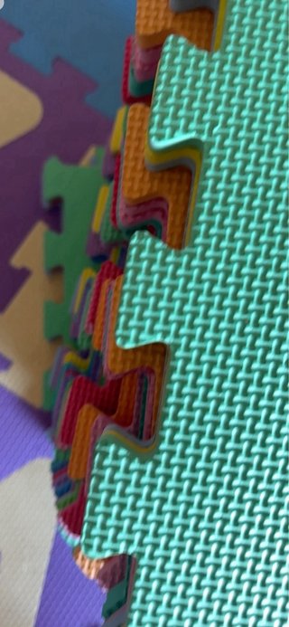 Alfombra Puzzle Multicolor Infantil