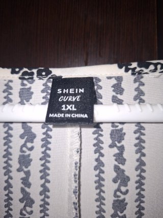 Blusa SHEIN Talla Grande 1XL