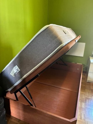 Cama 105cm y colchón