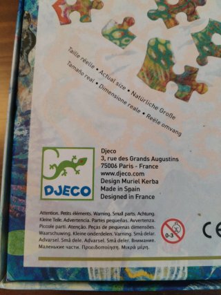 Puzzle Art Djeco 350 pezzi Cavalluccio Marino