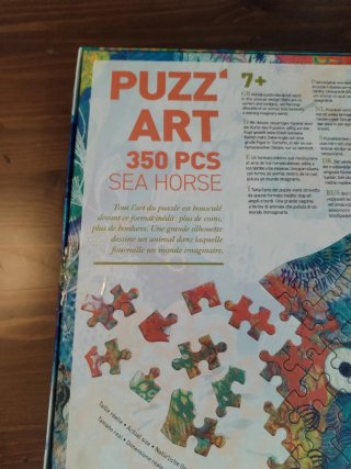 Puzzle Art Djeco 350 pezzi Cavalluccio Marino