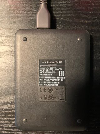 Disco Externo WD Elements SE 1TB
