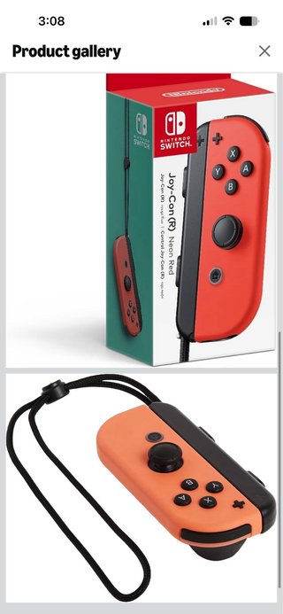 JOY-CON (R) - NEON RED