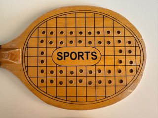 Racchette da spiaggia in legno con palline