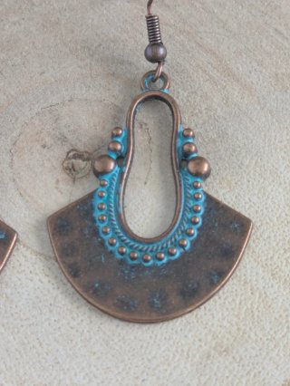 Pendientes colgantes estilo antiguo