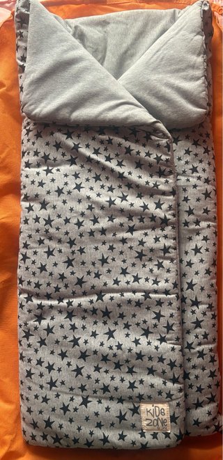 Saco capazo estrellas gris