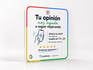 Placa NFC Google Recensioni per aziende
