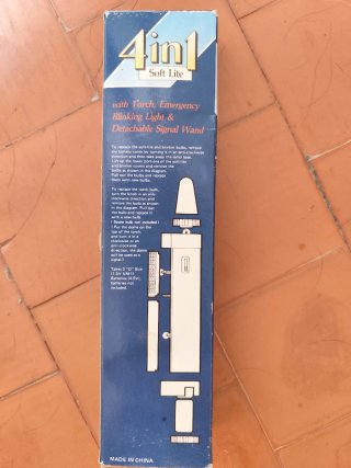 Baliza Señalización 4 en 1 Vintage