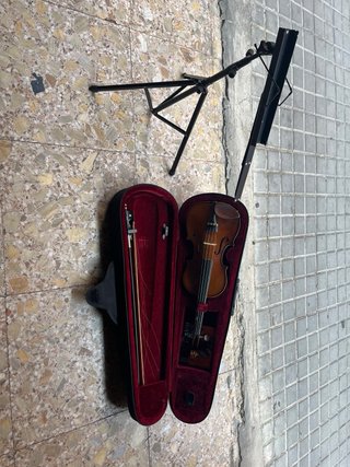 Violín infantil con funda y arco