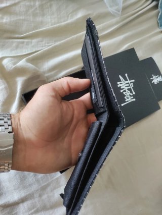 Cartera Stussy Negra
