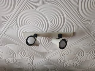 Lámpara de techo/pared blanca