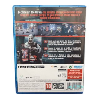 TERRIFIER: THE ARTCADE GAME PS5