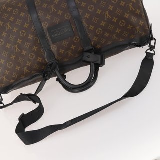 LOUIS VUITTON Monogram Macassar Keepall