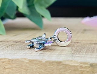 Charm Unicornio Multicolor - Plata