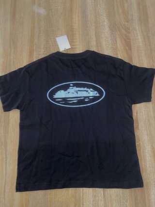Camiseta Corteiz negra 12-13 años y con etiquetas.
