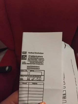 Poltrona reclinabile rossa in tessuto Poltrona lif