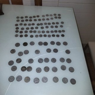 Lote de monedas antiguas