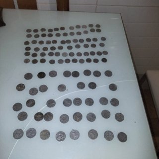 Lote de monedas antiguas