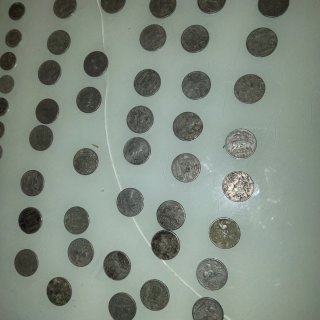 Lote de monedas antiguas