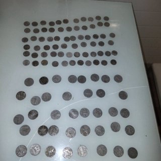 Lote de monedas antiguas