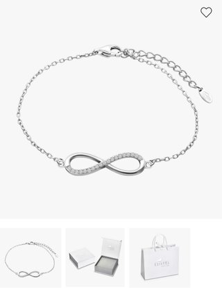 Conjunto Lotus Plata Collar y Pulsera Infinito