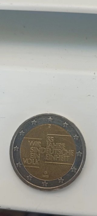Moneda 2 euros Alemania 2025
