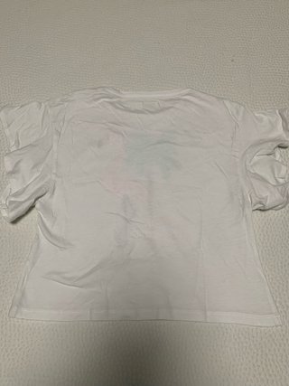 Camiseta niña flamenco y palmera