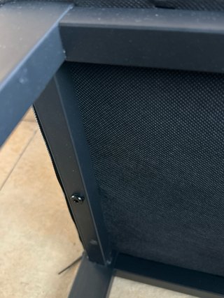 Banco zapatero con asiento acolchado