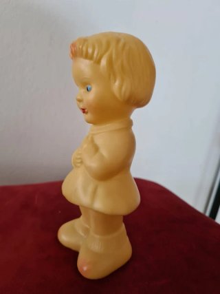 Giocattolo Gomma Ledra Plastic Vintage Anni '60
