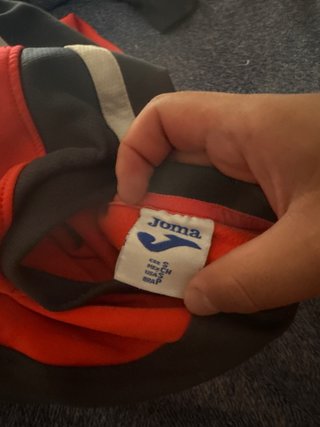 Sudadera Villarreal Roja y Negra