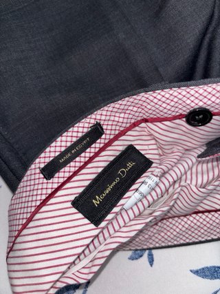 Traje Massimo Dutti Gris