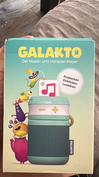 Reproductor Galakto Música y Cuentos