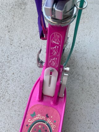 Patinete infantil rosa Oxelo plegable