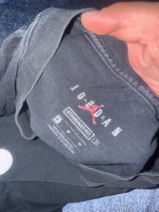 Camiseta Jordan Negra Logo Jumpman