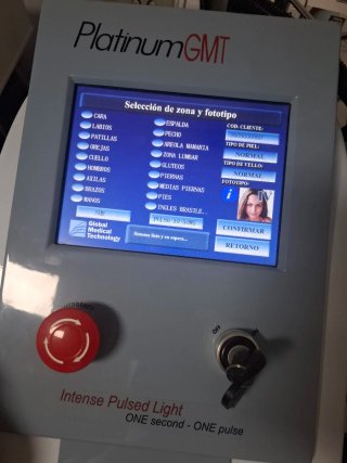 Máquina Depilación Láser IPL Platinum GMT