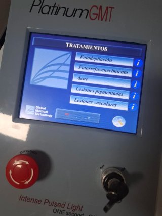 Máquina Depilación Láser IPL Platinum GMT