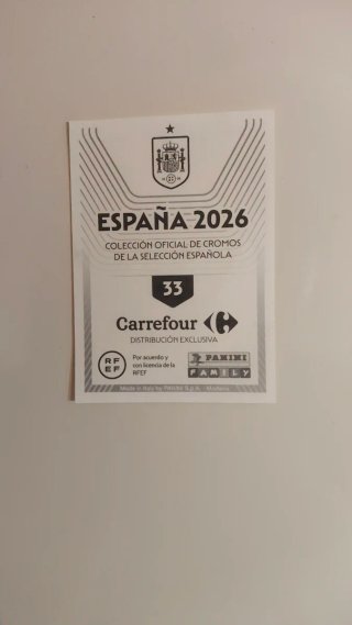 Cromos Selección Española Fútbol