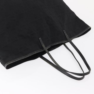 FENDI Zucca Canvas Tote Bag Black Auth 168423 -