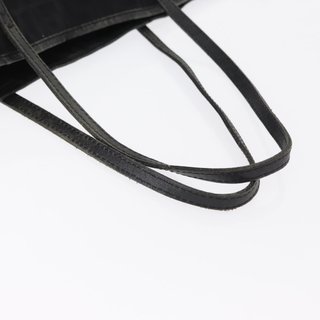 FENDI Zucca Canvas Tote Bag Black Auth 168423 -