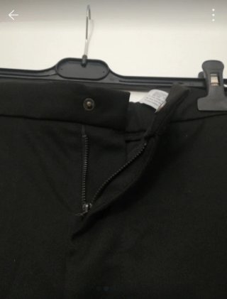 Pantaloni neri uomo eleganti Zara